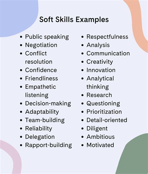 tests for soft skills|100 soft skills for employment.